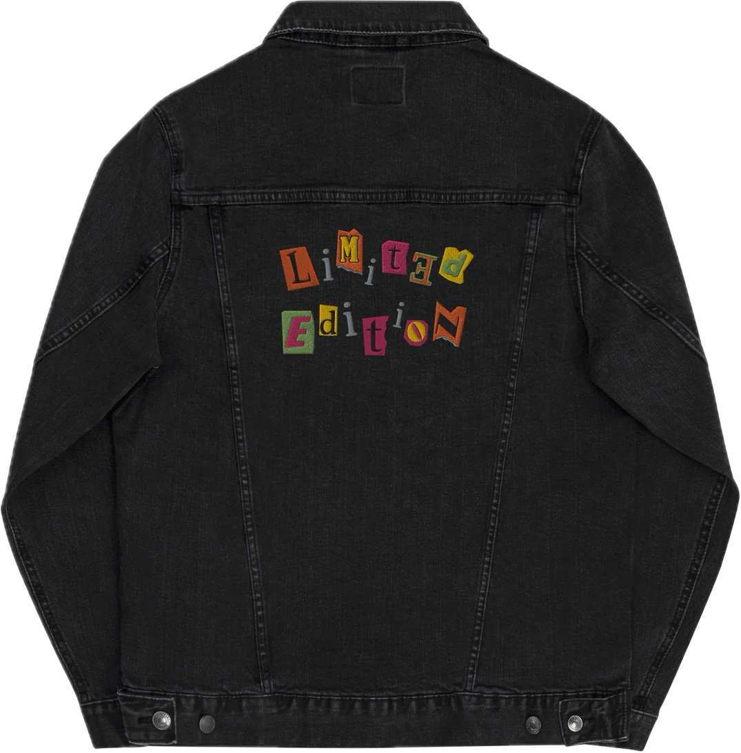 Limited Edition Unisex Denim Jacket