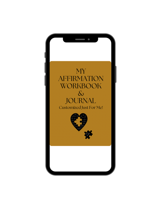 Customized Affirmation Workbook & Journal